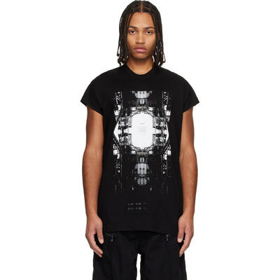 julius 男士 T恤 黑色 Europa Graphic Sleeveless