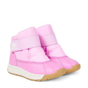 SOREL 冰熊 女童 靴子 Whitney 皮革边童鞋