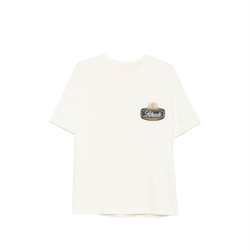 Rhude 男士 FW26 T恤 猎装盾徽