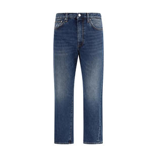 水洗扭曲缝线牛仔裤 Totême 牛仔长裤 SS26 女士