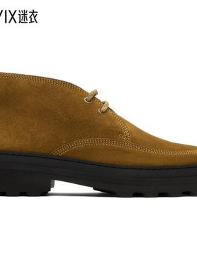 A.P.C. 男款棕色 Clem 2.0 沙漠靴 迷衣时尚