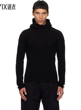 EGONLAB 男款黑色连帽衫 迷衣时尚