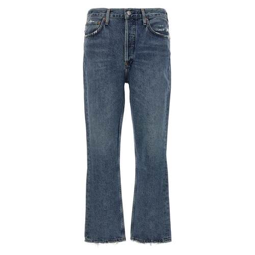 AGOLDE 阿戈尔德 女士 SS26 牛仔长裤 'Riley crop' 牛仔裤