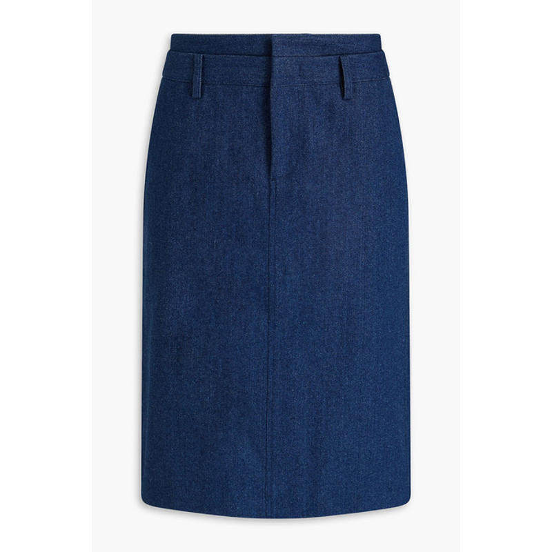 Vince 女士 中长裙 牛仔铅笔半身裙