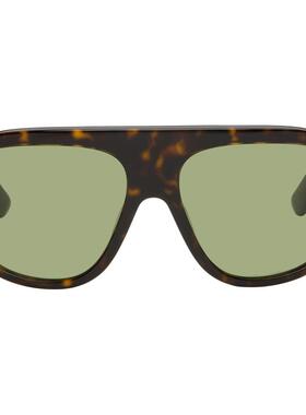 Retrosuperfuture 男士 太阳镜 棕色 Biscotto 太阳镜