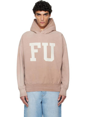 Fear Of God 男士 卫衣 粉色 Educate 连帽衫