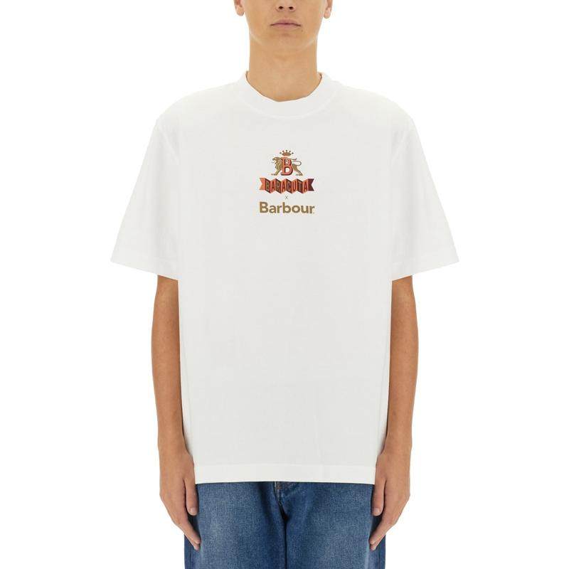 Baracuta 男士 FW24 T恤 带LogoT恤
