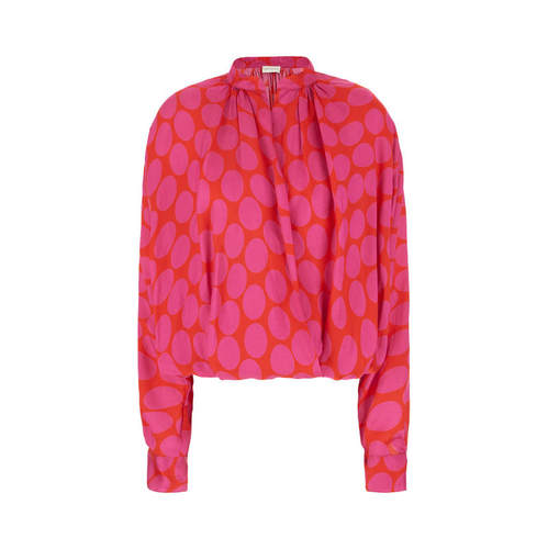 Dries Van Noten 德赖斯·范诺顿 女士 SS26 衬衫 印花粘胶纤维衫