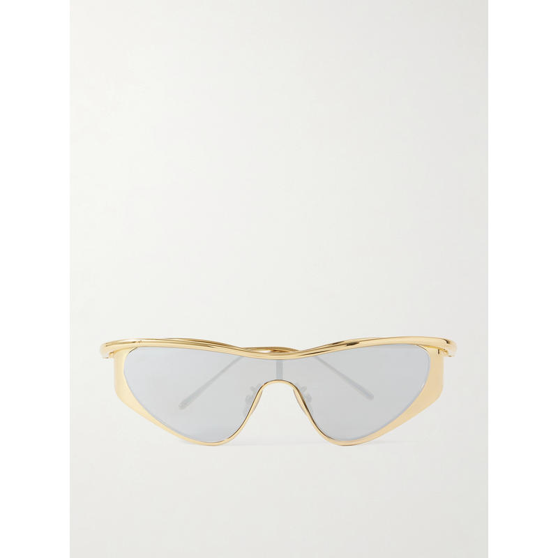 Loewe 女士 太阳镜 猫眼镀金太阳眼镜