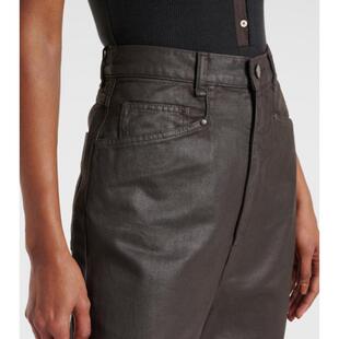 高腰棉质阔腿裤 Lemaire 长裤 女士 勒梅尔