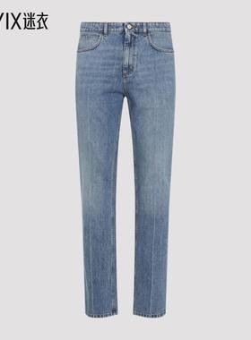 [秋冬新品]Marni 男款BULL 深蓝色棉质水洗5口袋牛仔裤 迷衣时尚