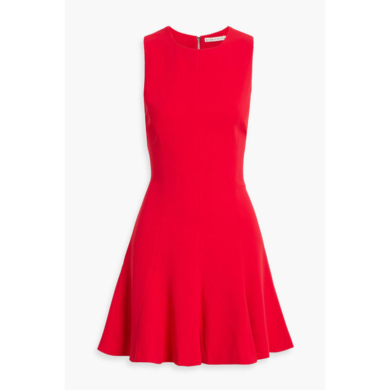 Alice + Olivia 女士 短款连衣裙 Isa 喇叭绉纱迷你连衣裙