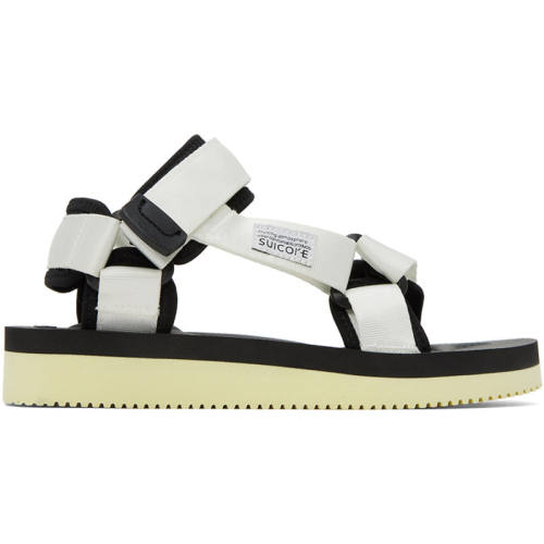 SUICOKE 男士 凉鞋 白色  黑色 DEPA-V2