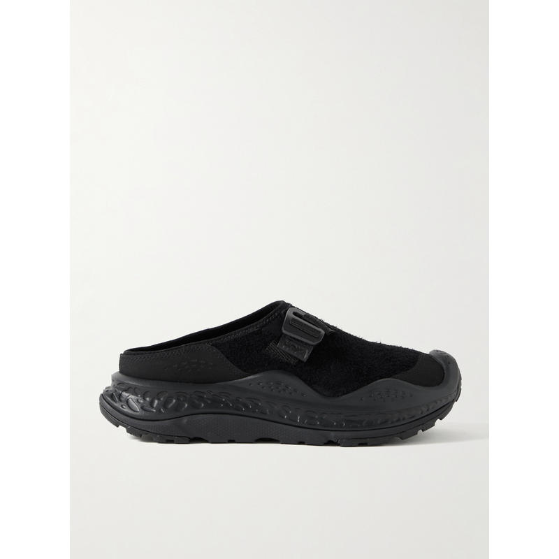 HOKA 男士 SS26 凉鞋 Ora Primo EXT 橡胶边绒面革直入式运动鞋