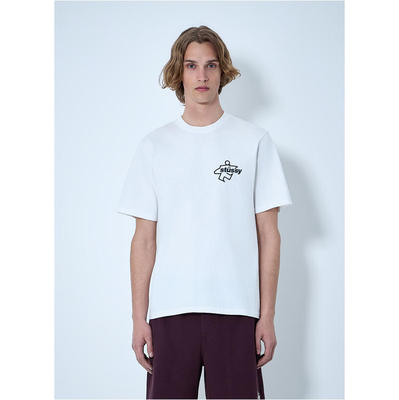 Stüssy 斯图西 男士 SS26 T恤 Pig. 冲浪尺码染色感