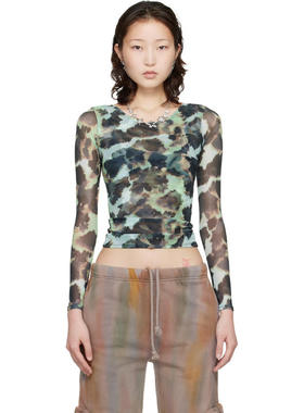 Collina Strada 女士 上衣 绿色  黑色 Cardio 上装