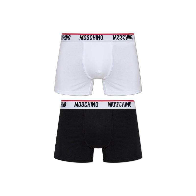 Moschino 莫斯奇诺 男士 FW26 Logo 腰带平角内裤