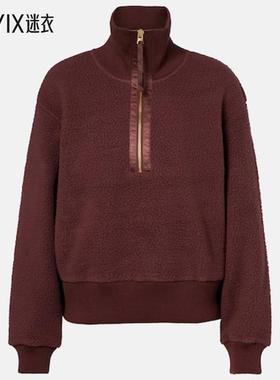 Varley 女款Roselle 半拉链抓绒运动上衣 迷衣时尚