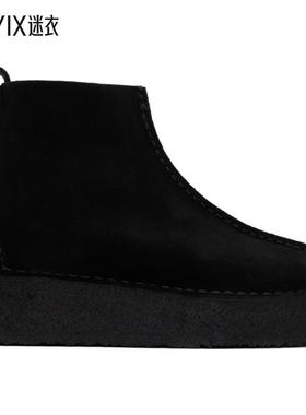 Clarks Originals  女士 黑色 Trek Wedge 踝靴 迷衣时尚
