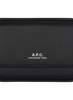 A.P.C. 男士 卡包 黑色 Magna Carta