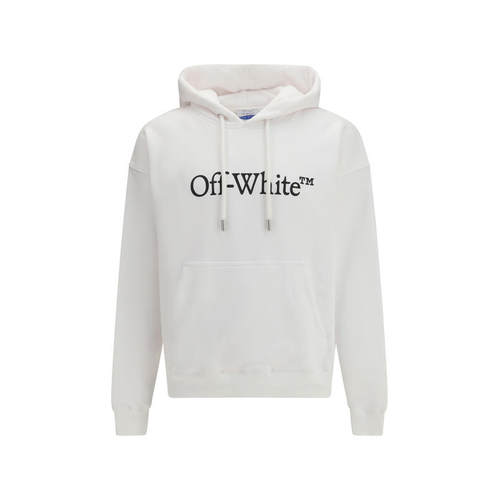 Off-White 男士 SS26 卫衣 Bookish Skate 大号连帽衫