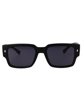 DSquared2 D二次方 男士 FW26 太阳镜 INJECTED 哑光黑色太阳眼镜