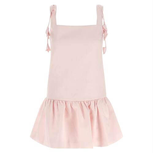 Self-Portrait 女士 SS26 连衣裙 'Pink Taffetà' 花朵