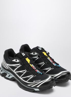 Salomon 萨洛蒙 男士 SS26 运动鞋 XT6 (黑色/银色)