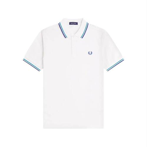 Fred Perry 弗莱德.派瑞 男士 SS26 POLO衫 饰边 Logo Polo 衫