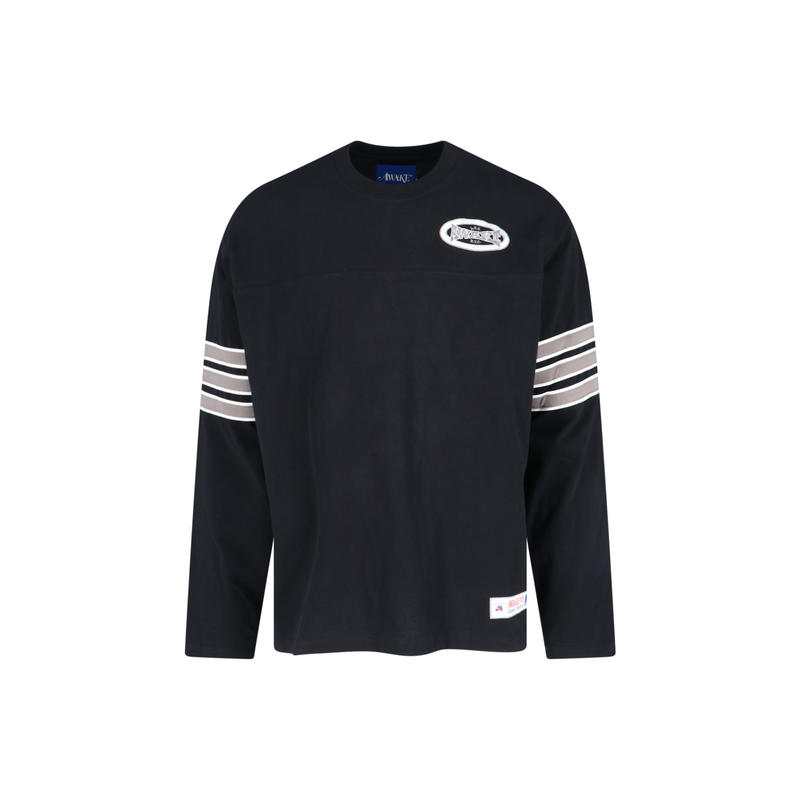 Awake NY 男士 春夏新品 T恤 and Polos T恤黑色T恤