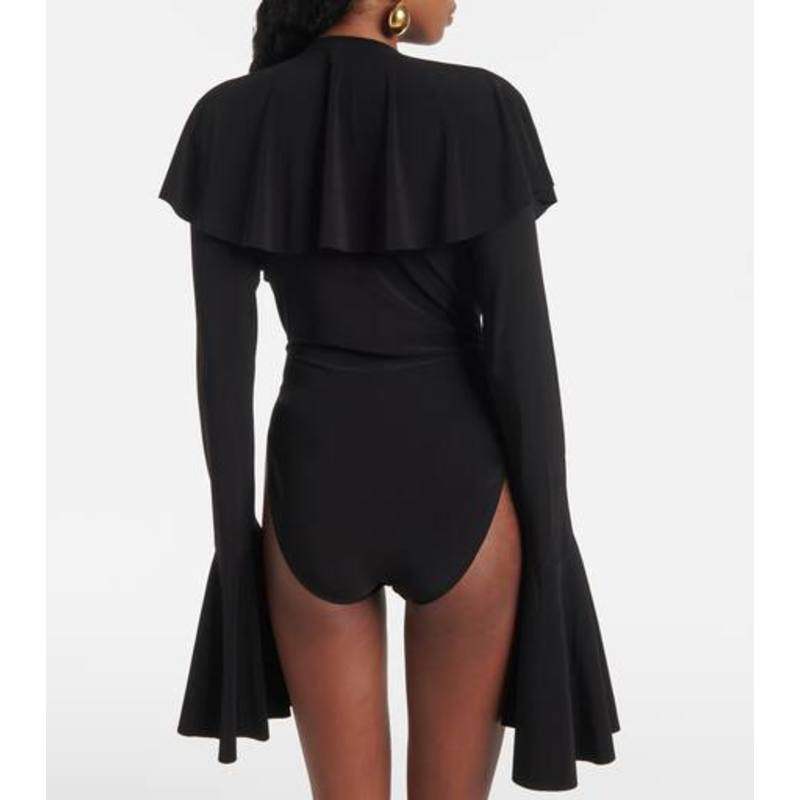 Norma Kamali 女士 连体衣 荷叶边连体衣,女装/女士精品,连体衣/裤,淘宝优惠券,粉丝福利购,淘宝优惠卷