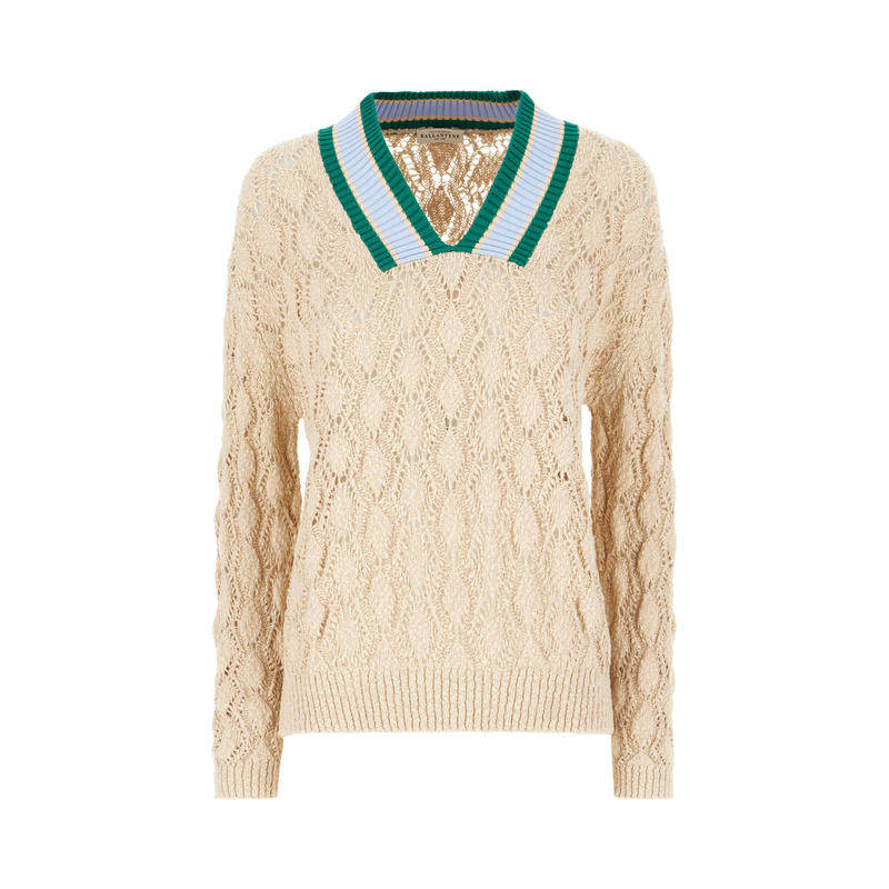Ballantyne 女士 SS24 针织衫 MAGLIERIA 针织衫