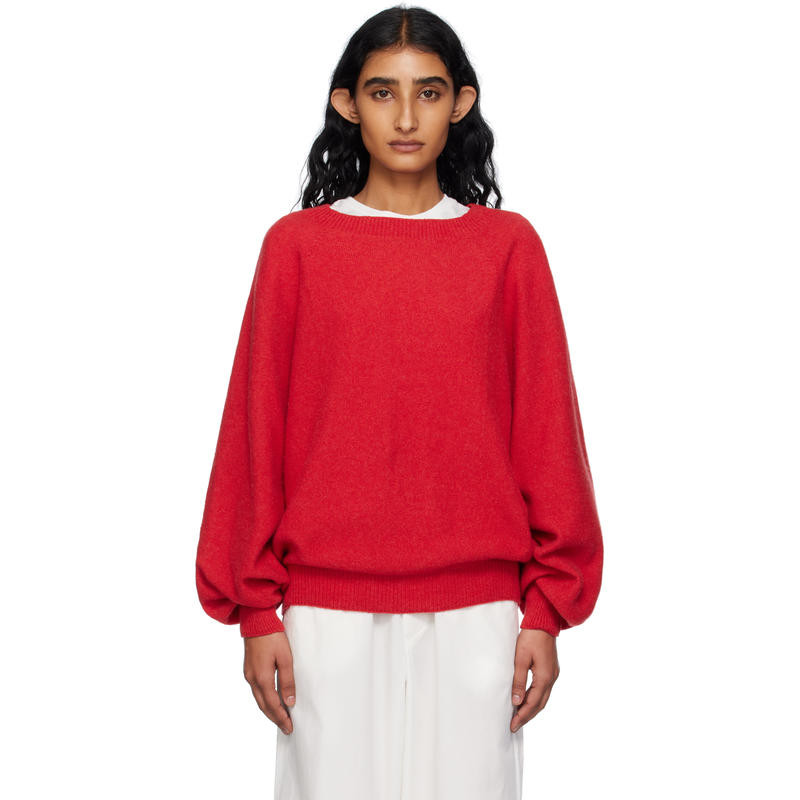 Baserange 女士 毛衣 红色 Soar Purl 毛衣