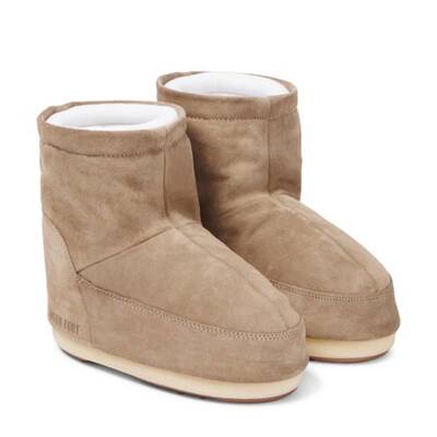 Moon Boot 月亮靴 女童 雪地靴 Icon 绒面革童鞋