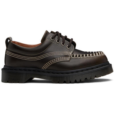 Dr. Martens 马丁博士 女士 休闲皮鞋 卡其色 Lowell 德比鞋