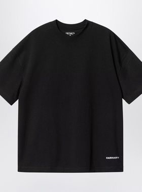 Carhartt WIP 男士 SS26 T恤 S/S Script 黑色链环T恤