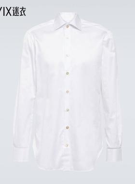 Kiton 男士 棉质衬衫 迷衣时尚