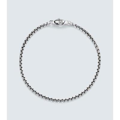 David Yurman 男士 手链 纯银链条手链