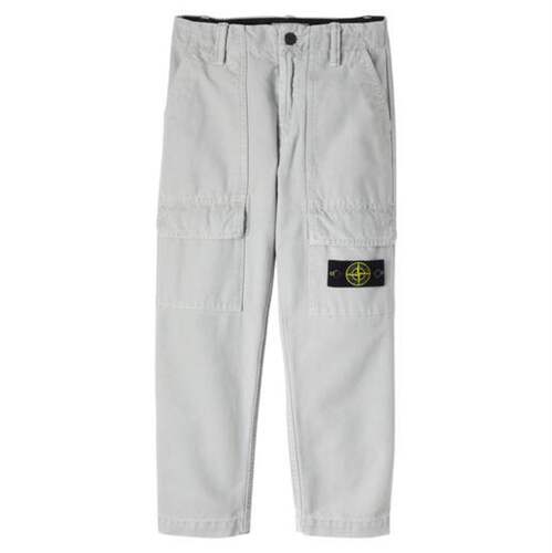 Stone Island 石头岛 中性（儿童） 长裤 Compass 棉质工装裤童装