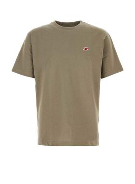 New balance 男士 FW25 T恤 Sage 绿色棉质T恤