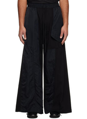 julius 男士 运动长裤 黑色 Outpost Wide 长裤