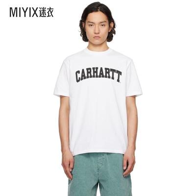 Carhartt WIP卡哈特 男款白色 Midweight University T 恤 迷衣时