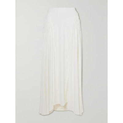 Interior 女士 秋冬超长裙 Andre 不对称拼接弹性针织长款半身裙