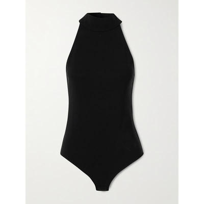 Courrèges 女士秋冬新品 连体衣 弹性针织挂脖连体衣