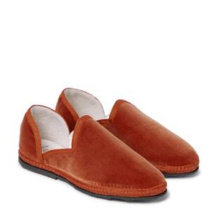 The Row 女童 乐福鞋 Friulane 天鹅绒童鞋