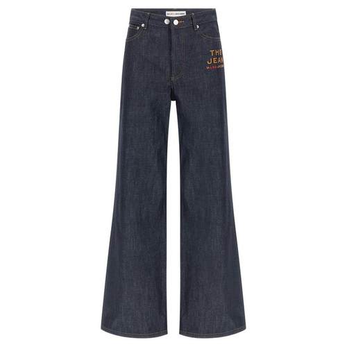 A.P.C. 女士 SS26 牛仔长裤 X Marc Jacobs 聯名刺繡寬褲