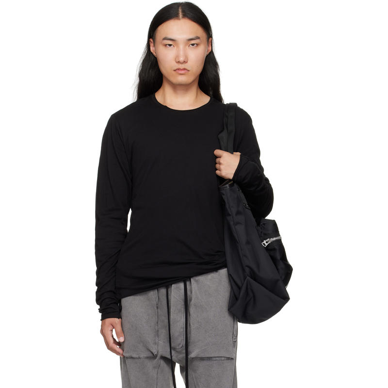 thom/krom 男士 T恤 黑色 M TS 905 T 恤