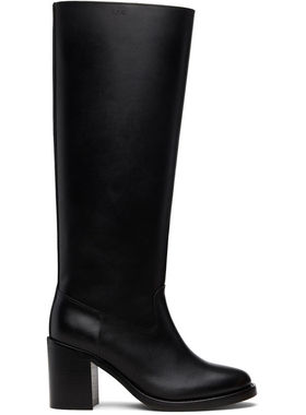 A.P.C. 女士 长靴 黑色 Les Bottes 高筒靴