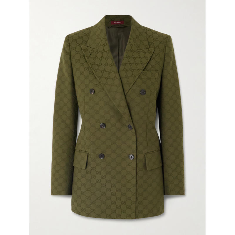 Gucci 女士 FW25 夹克 GG帆布夹克