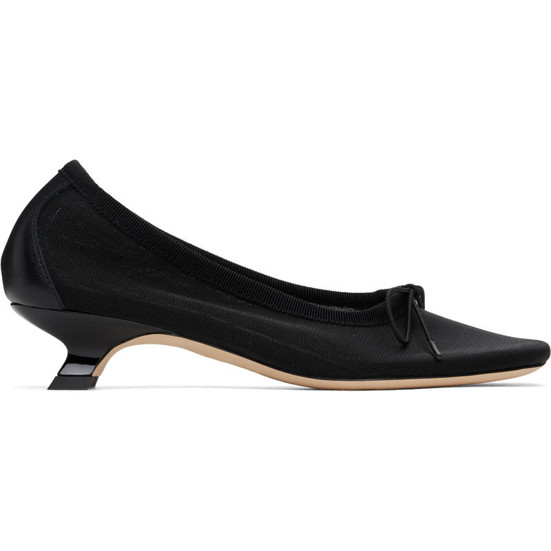 Simone Rocha 女士 高跟鞋 黑色 Mesh Ballerina 中跟鞋